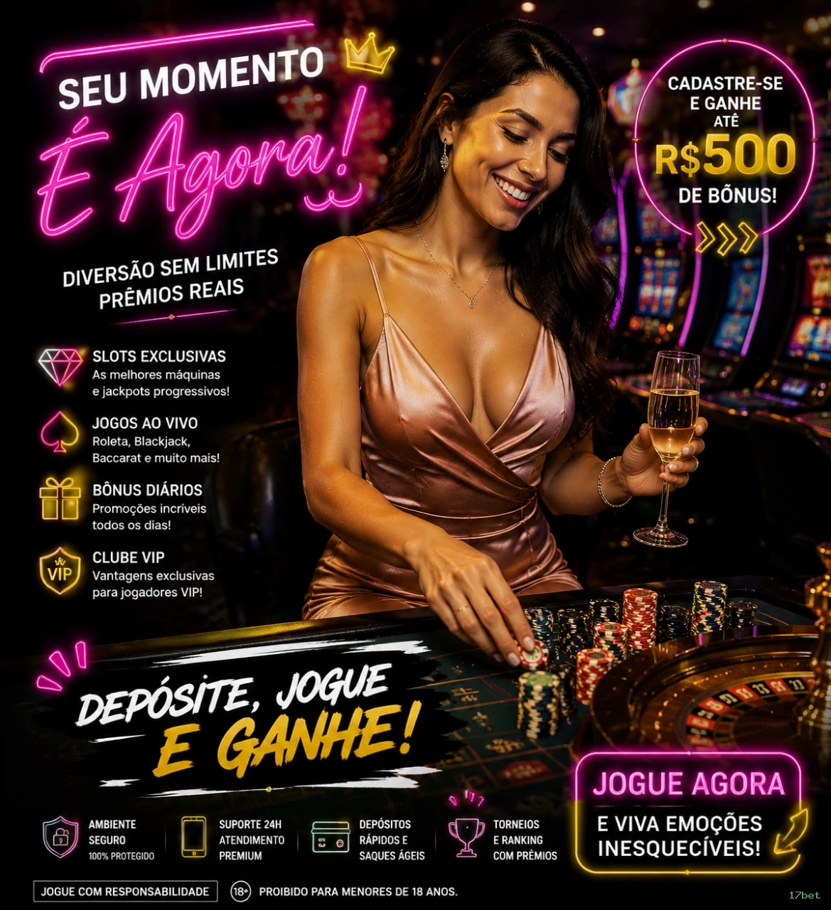 Cassino ao vivo 17bet